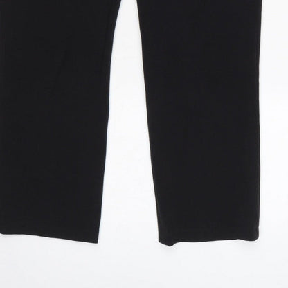 Wallis Women’s Black Petite Size 12 Straight Leg Dress Trousers