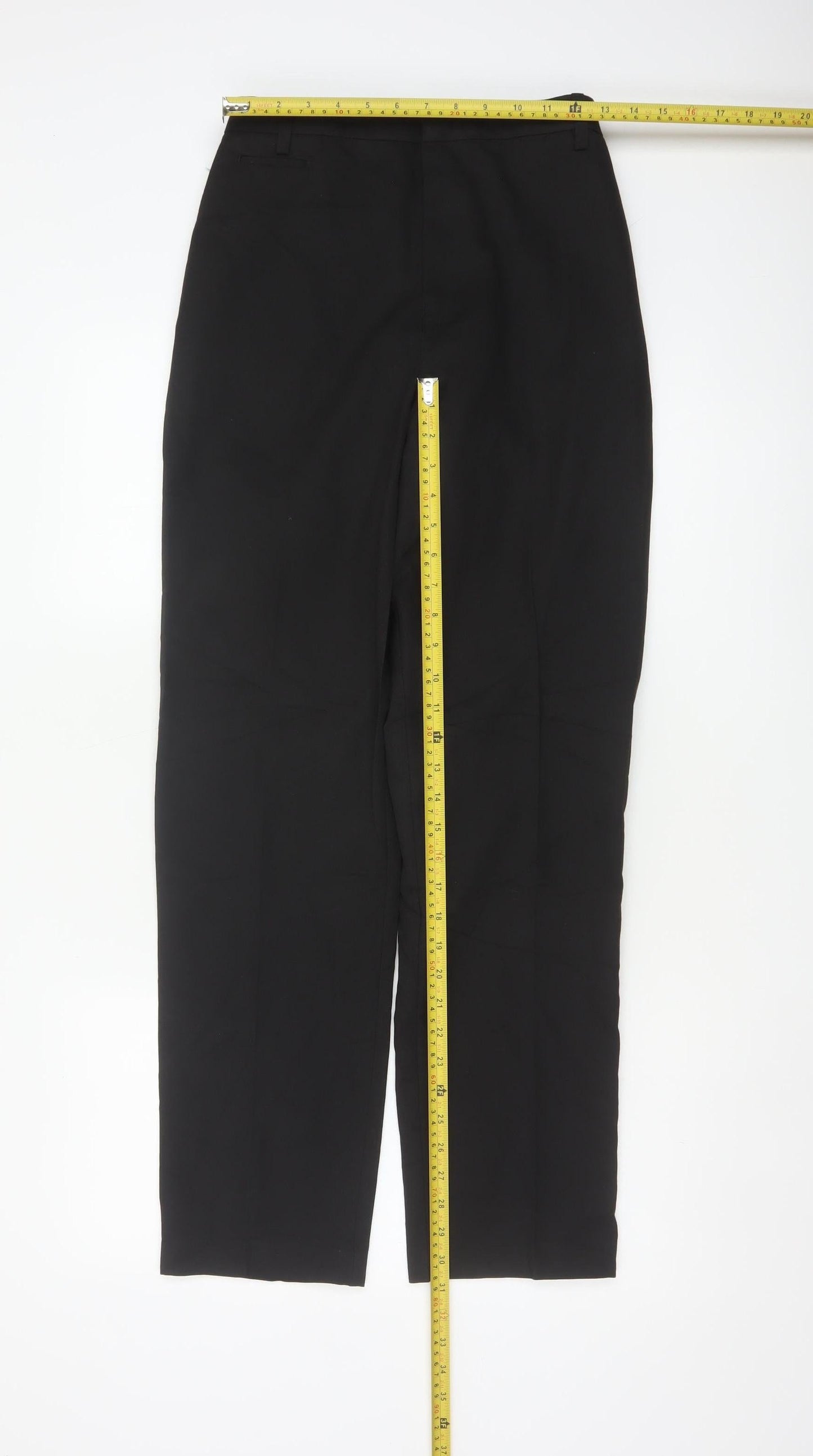 Marks & Spencer Boys Black 17-18 Years Slim School Dress Trousers