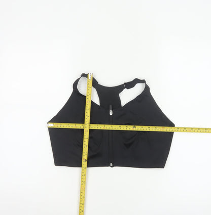 M&S Goodmove Women’s Black 42C High Support Zip Front Sports Bra