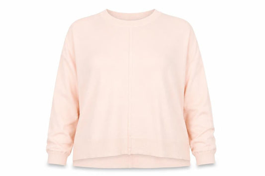 John Lewis Women’s Pink Size 16 Crew Neck Long Sleeve Knit Jumper