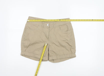 Regatta Women’s Beige Cotton Cuffed Outdoor Shorts UK 10