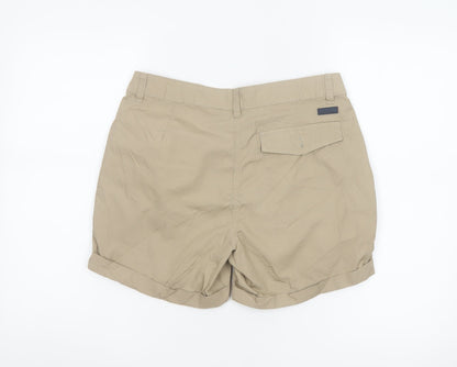 Regatta Women’s Beige Cotton Cuffed Outdoor Shorts UK 10