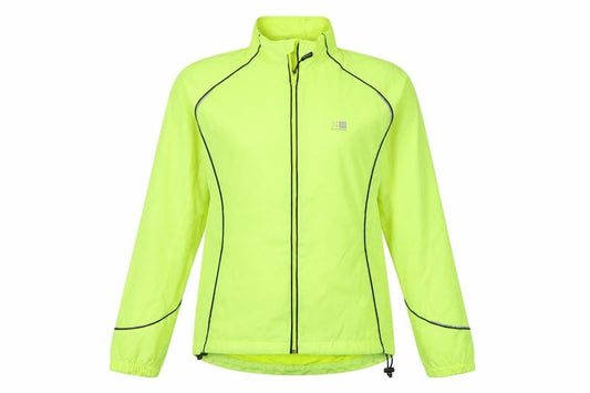 Karrimor Women’s Yellow UK 14 Running Windbreaker Reflective Full Zip