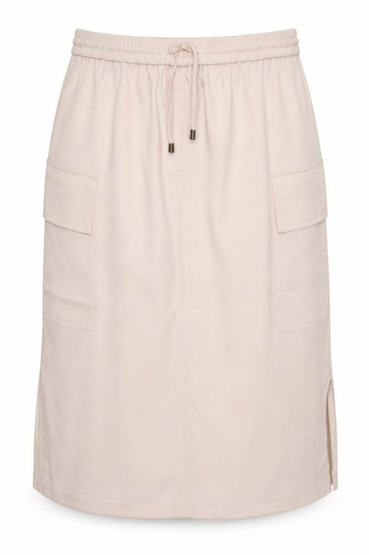 Marks and Spencer Women Pink UK 10 Cargo Midi Skirt Pockets