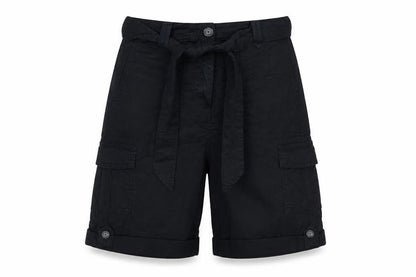 Marks & Spencer Women’s Black Size 8 Cargo Belted Shorts