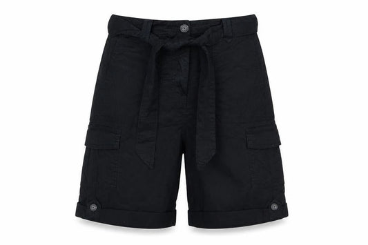 Marks and Spencer Women’s Black Size 8 Cargo Belted Shorts