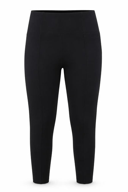 Marks & Spencer Women Black Size 14 Short High Rise Leggings