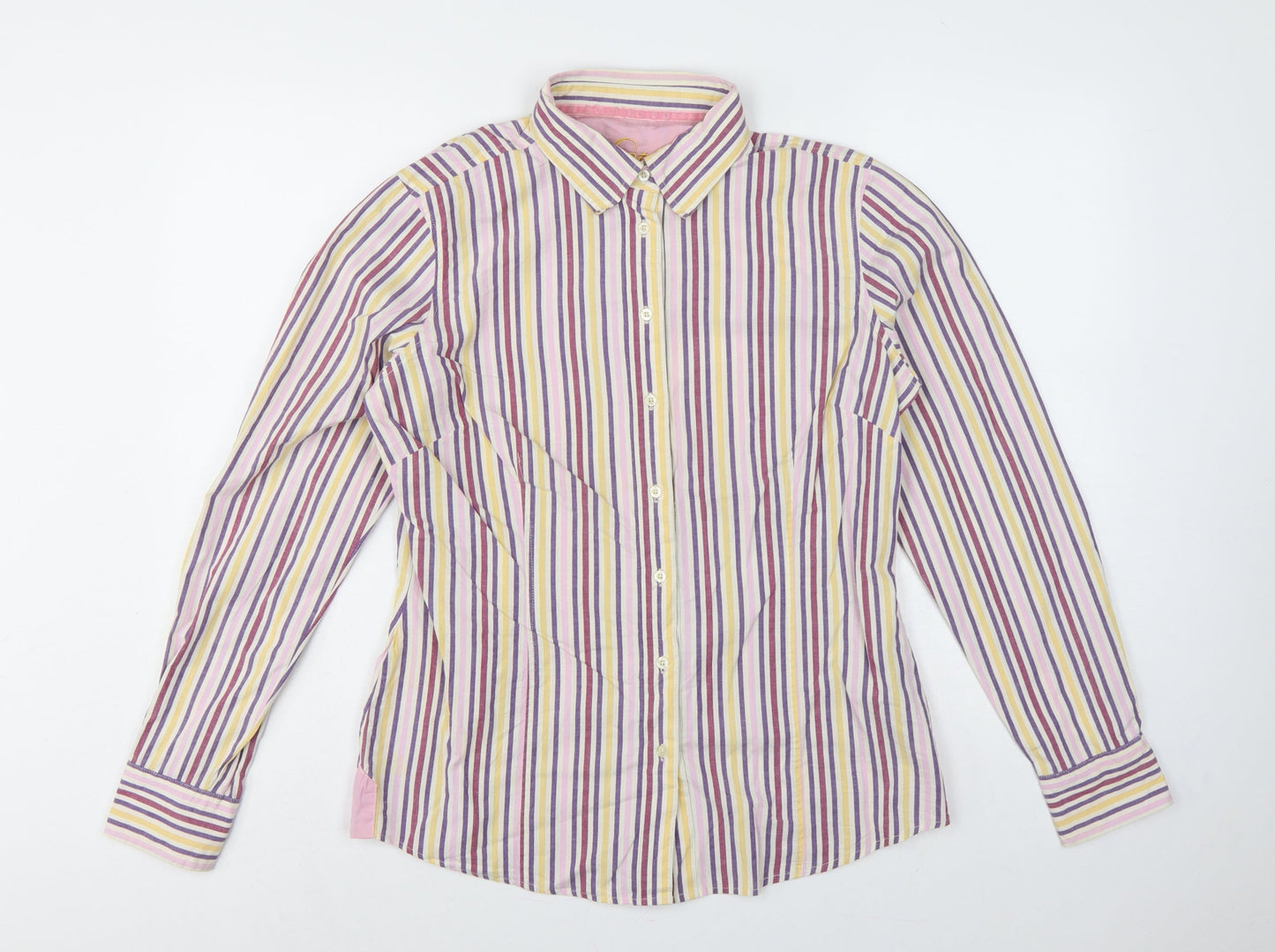 Musto Signature Women’s Multicoloured Striped Cotton Shirt UK 16