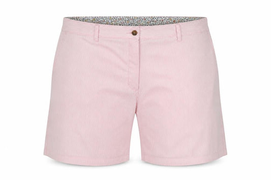 Marks & Spencer Women’s Pink Stripe Bermuda Shorts UK 24