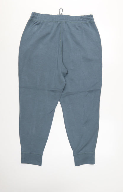 Gilly Hicks Women’s Blue XL Jogger Trousers Elastic Waist Pockets