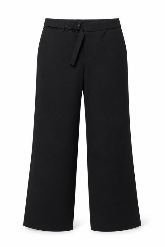Mexx Women’s Black UK 12 Belted Bootcut Dress Trousers