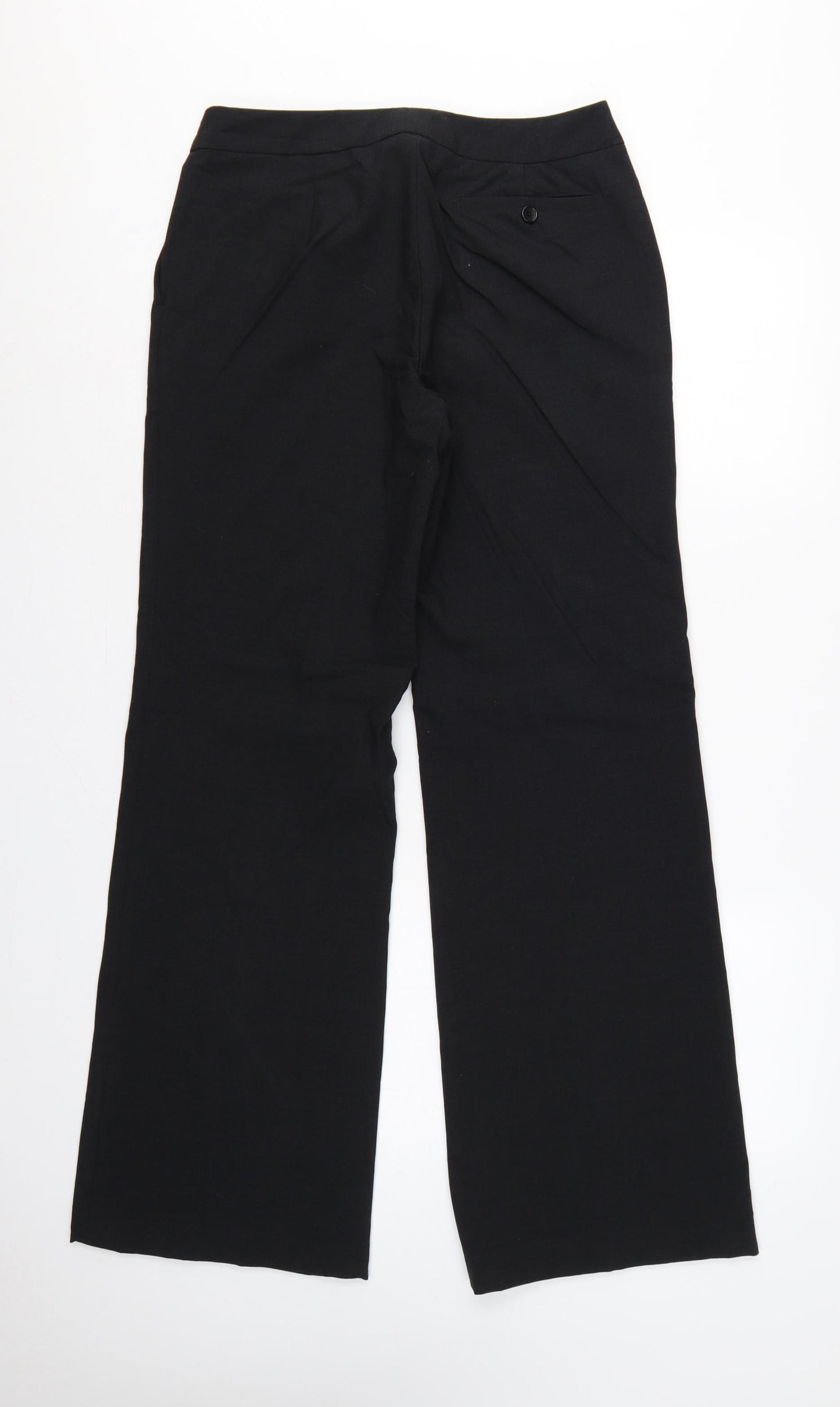 Mexx Women’s Black UK 12 Belted Bootcut Dress Trousers