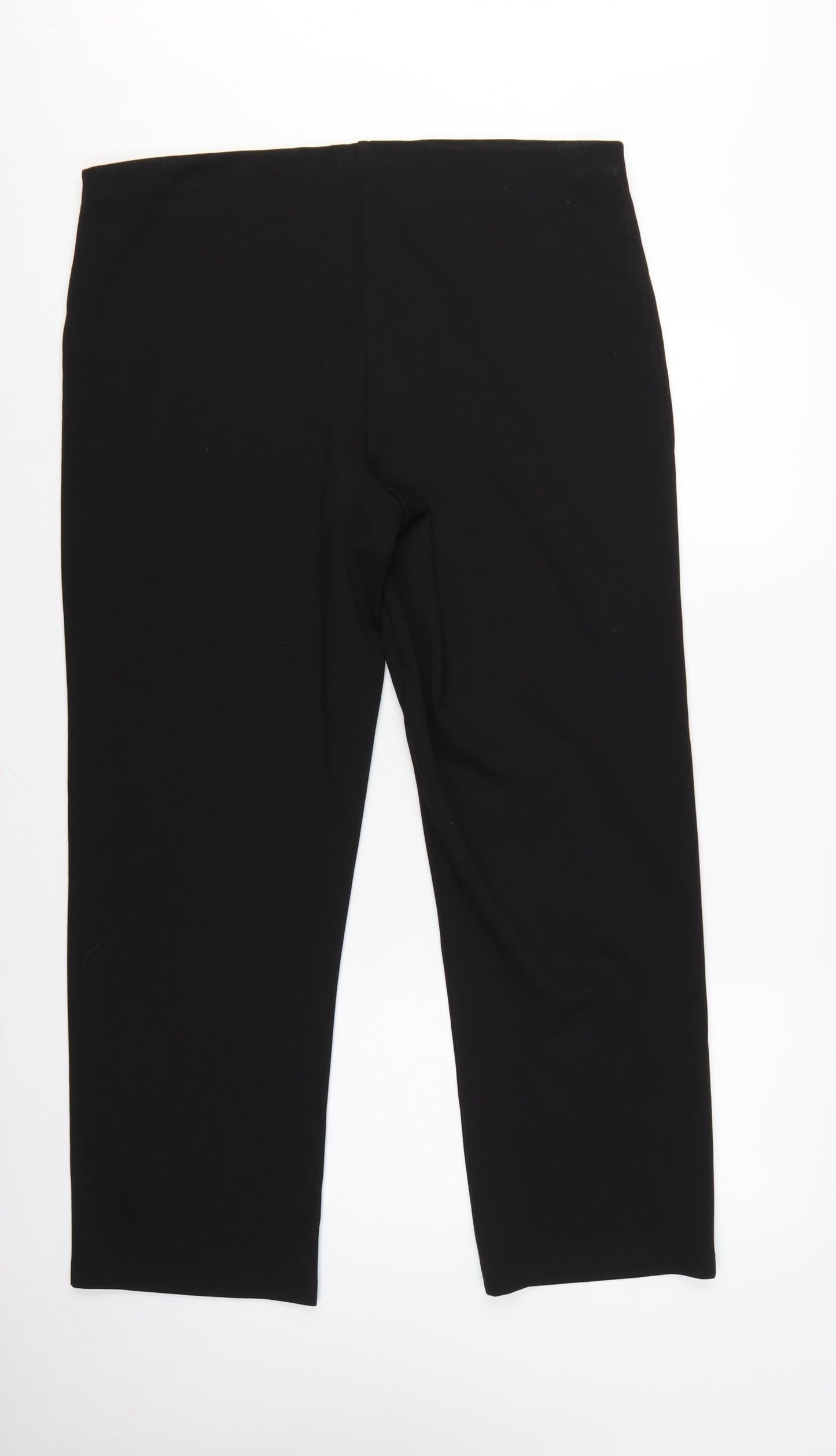 Principles Women’s Black Size 20 Straight Leg Pull-On Trousers