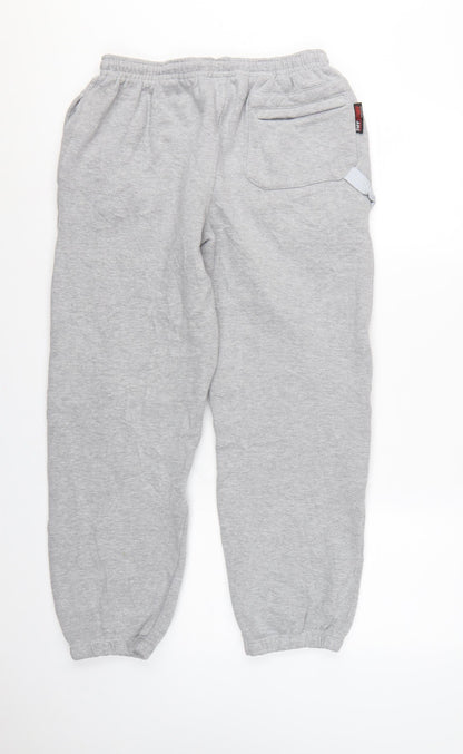TuffStuff Men's Grey M Convertible Workwear Sweatpants Cuffed Logo