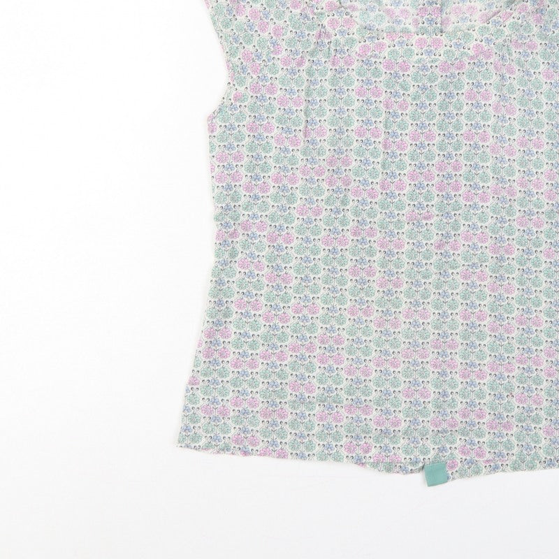 Phase Eight Women’s Multicoloured Floral Cap Sleeve Blouse Size 14