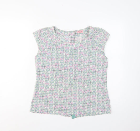 Phase Eight Women’s Multicoloured Floral Cap Sleeve Blouse Size 14