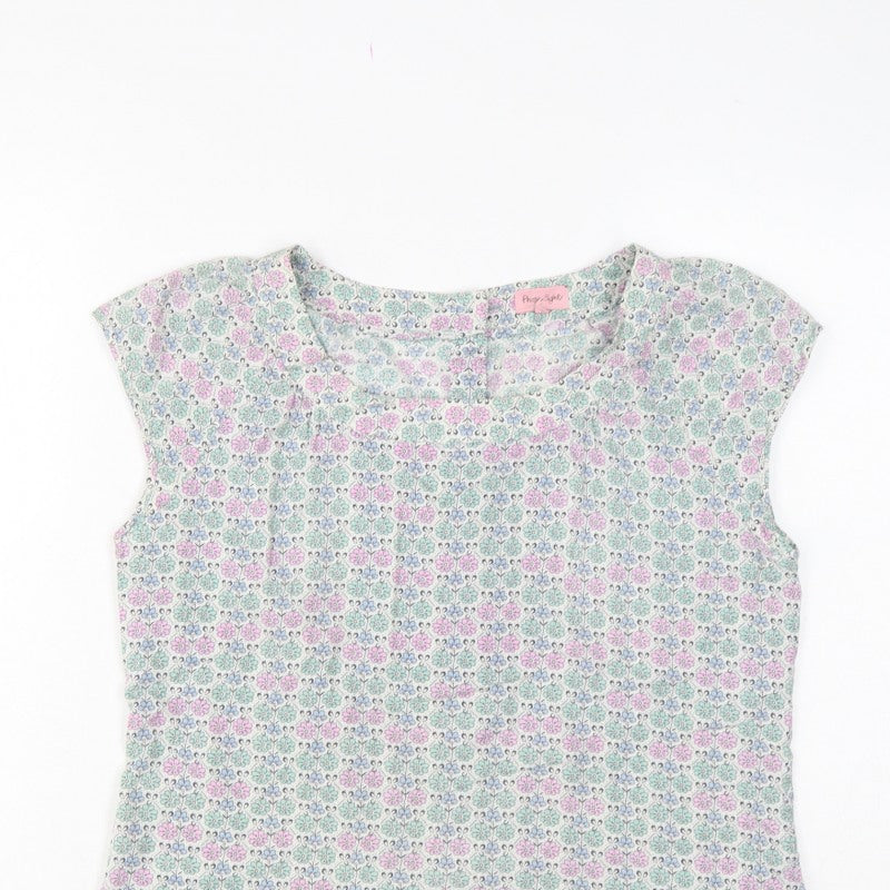 Phase Eight Women’s Multicoloured Floral Cap Sleeve Blouse Size 14