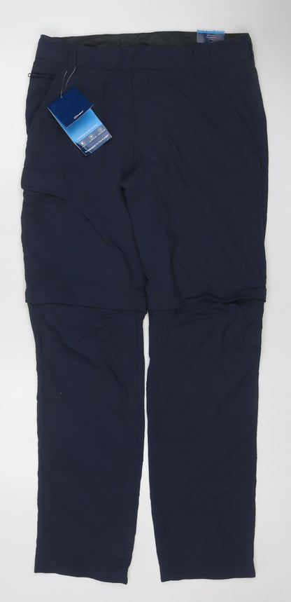 Berghaus Men’s Navy Waterproof Rain Trousers UK 32 W32 L32 Regular