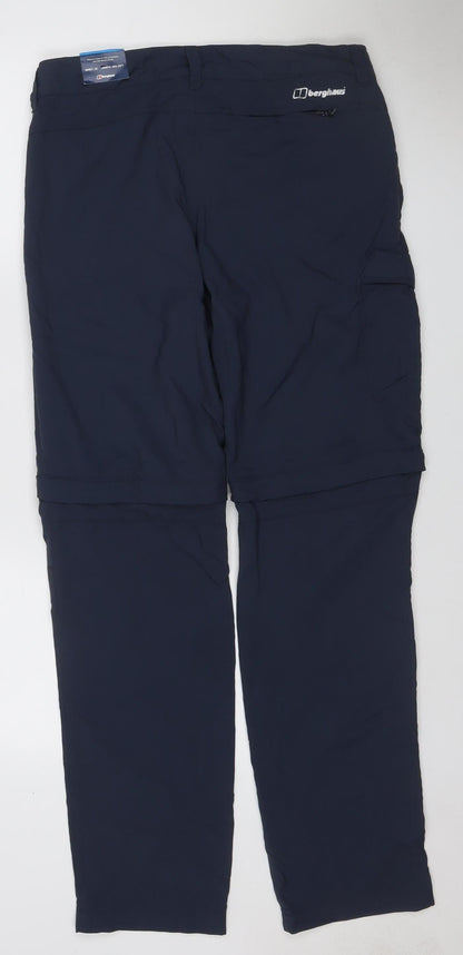 Berghaus Men’s Navy Waterproof Rain Trousers UK 32 W32 L32 Regular