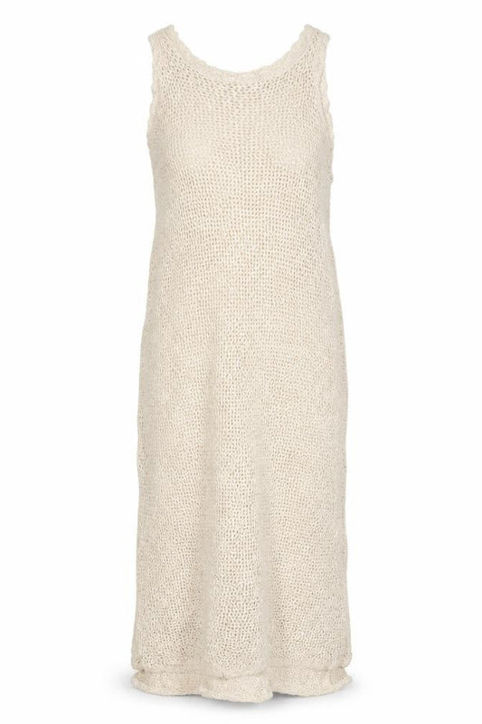 M&S Women Ivory XS Knit Jumper Dress Knee Length Casual