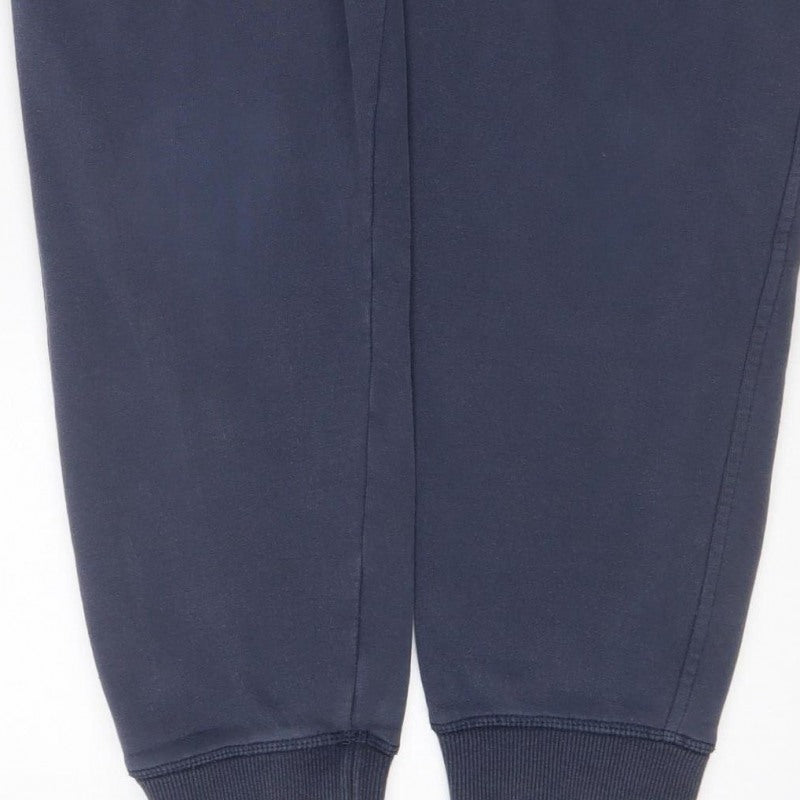 Ellesse Men’s Blue M Jogger Sweatpants Drawstring Logo