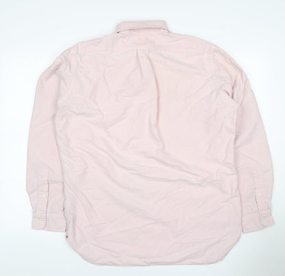 Ralph Lauren Men’s Pink S Classic Fit Cotton Button-Down Shirt
