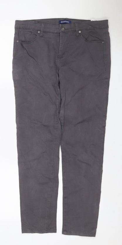 Bandolino Women’s Grey UK 12 Selene Capri Straight 5-Pocket Jeans