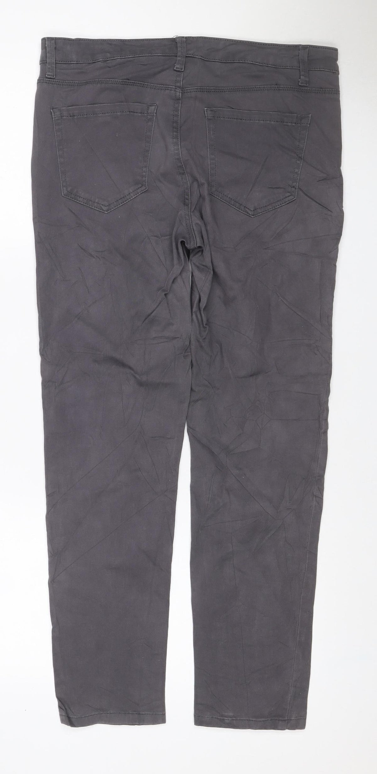 Bandolino Women’s Grey UK 12 Selene Capri Straight 5-Pocket Jeans