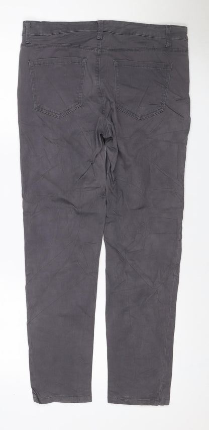 Bandolino Women’s Grey UK 12 Selene Capri Straight 5-Pocket Jeans