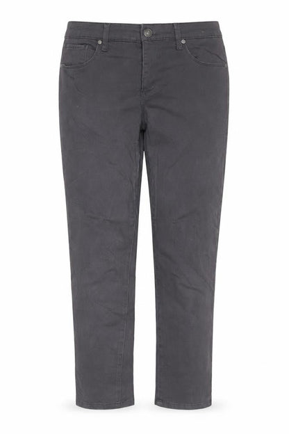 Bandolino Women’s Grey UK 12 Selene Capri Straight 5-Pocket Jeans