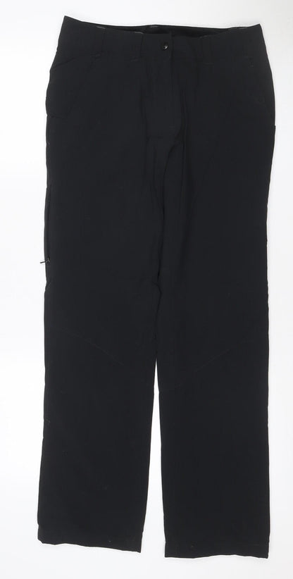 Rohan Women’s Black Size 10 Regular Dry Roamers Waterproof Trousers