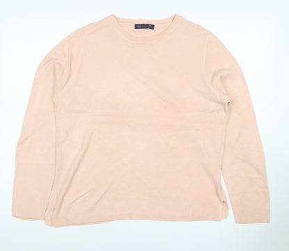 Marks and Spencer Women’s Pale Pink UK 16 Crew Neck Pullover Jumper