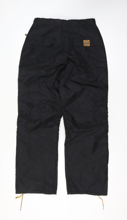 Labonville Men’s Black Insulated Trousers 30Inch Straight Leg