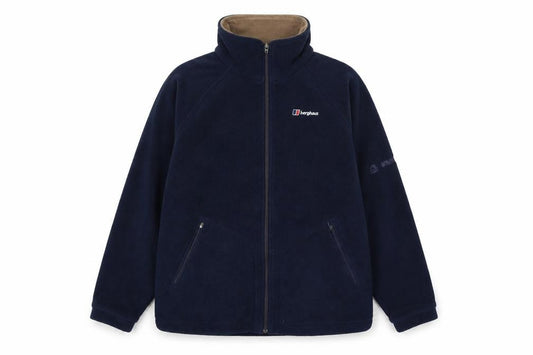 Berghaus Men’s Navy M Fleece Basic Jacket Full Zip Outdoor