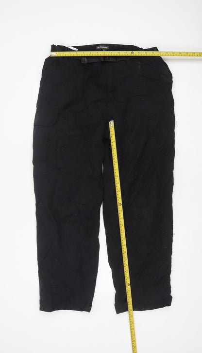 Craghoppers Men’s Black 34in S Cargo Trousers Adjustable Belt