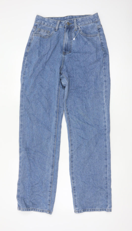 NVFelix Women’s Blue Size S High Rise Straight Leg Denim Jeans