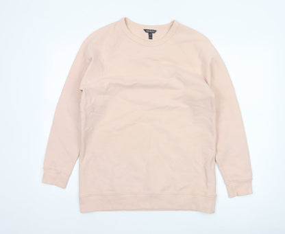 Baukjen Women Beige UK 12 Pullover Crew Neck Sweatshirt