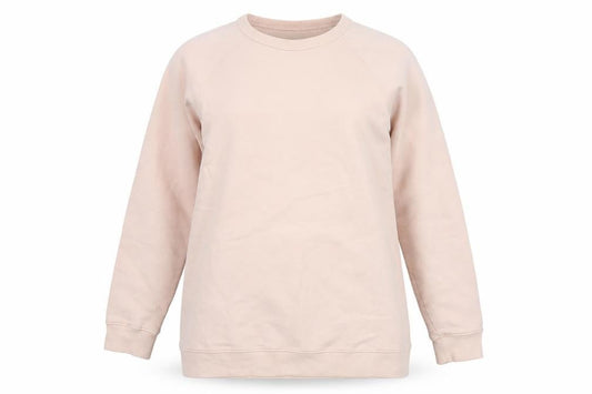 Baukjen Women Beige UK 12 Pullover Crew Neck Sweatshirt
