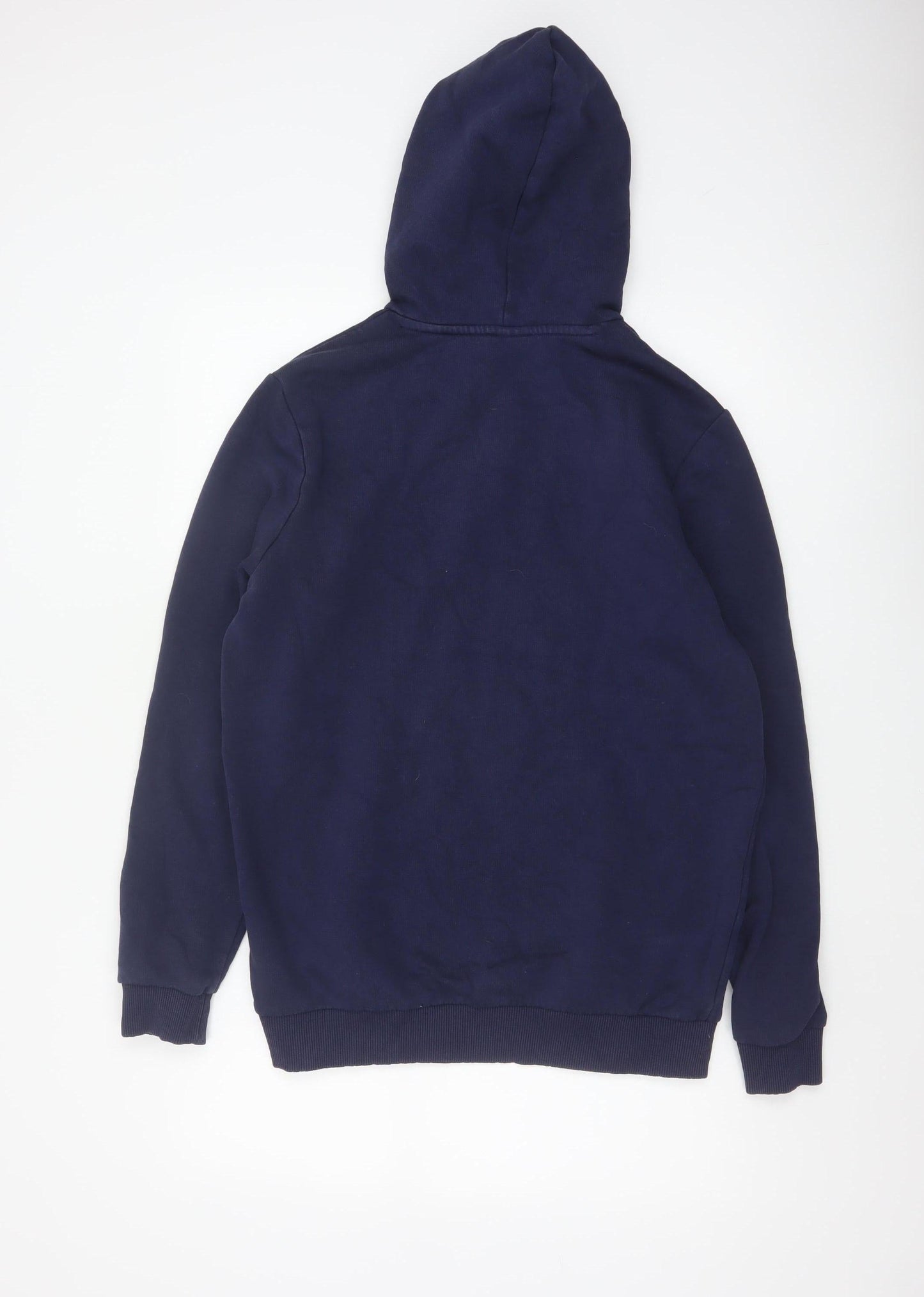 Puma Men’s Blue M Manchester City Football Pullover Hoodie Logo