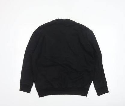 Victoria Victoria Beckham Women Black M City Graphic Pullover Sweatshirt