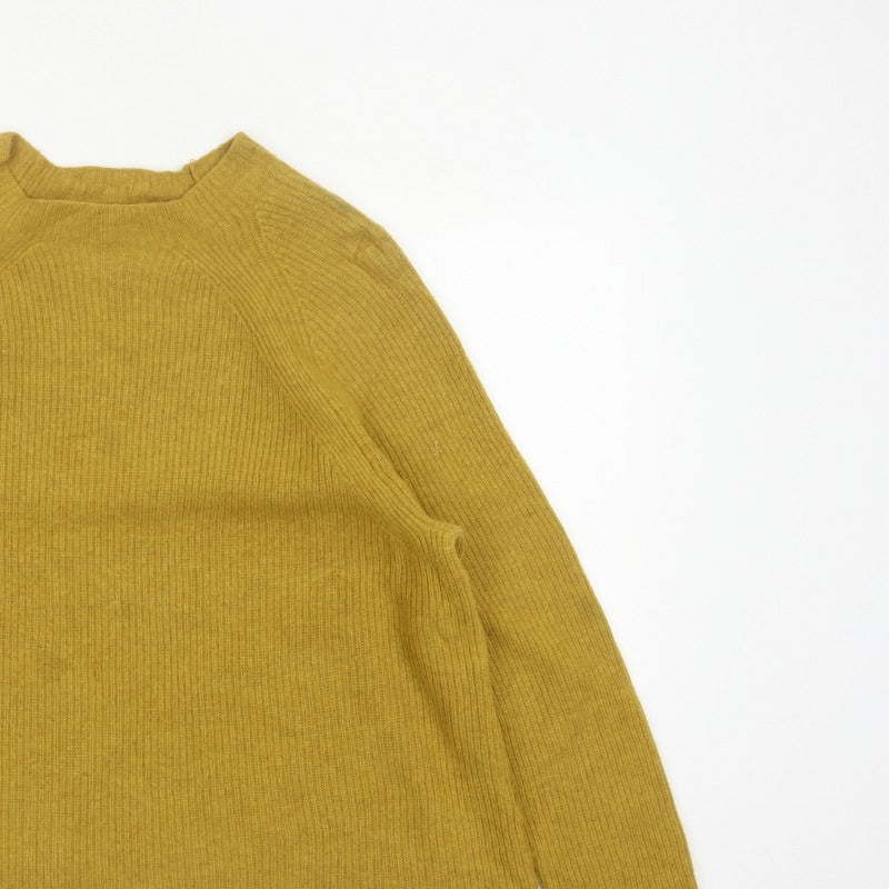 Seasalt Cornwall Women’s Yellow Rib Knit Crew Neck Jumper UK 18