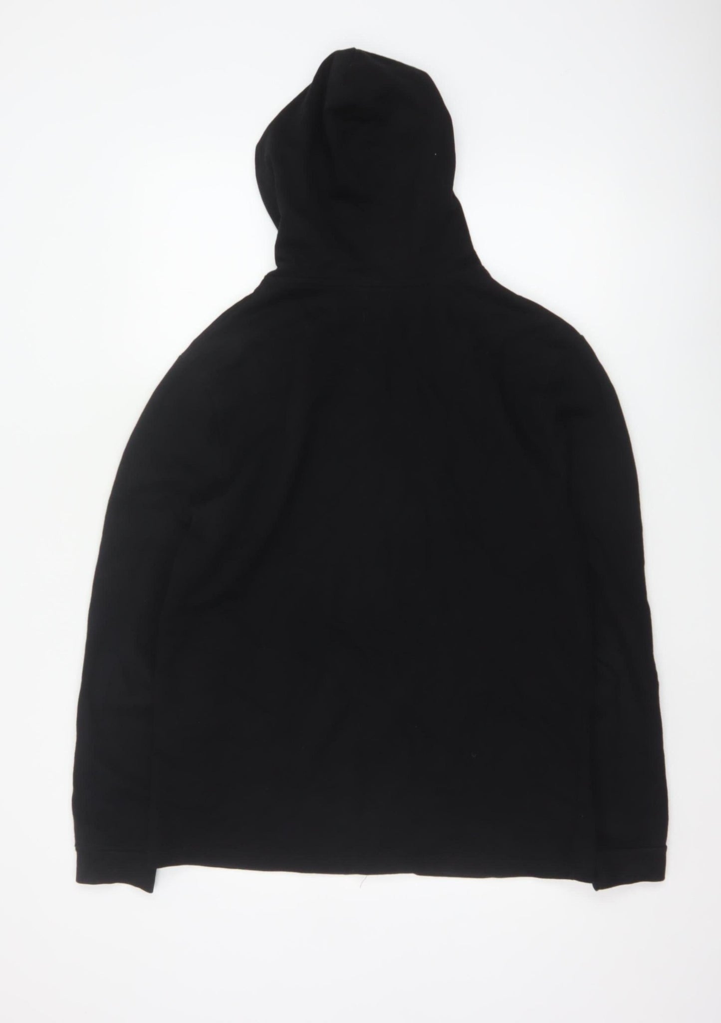 ASOS Men’s Black M Full Zip Hoodie Khaki Utility Pockets Cotton