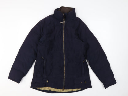 Musto Women’s Navy UK 12 Down Puffer Jacket Full Zip Insulated