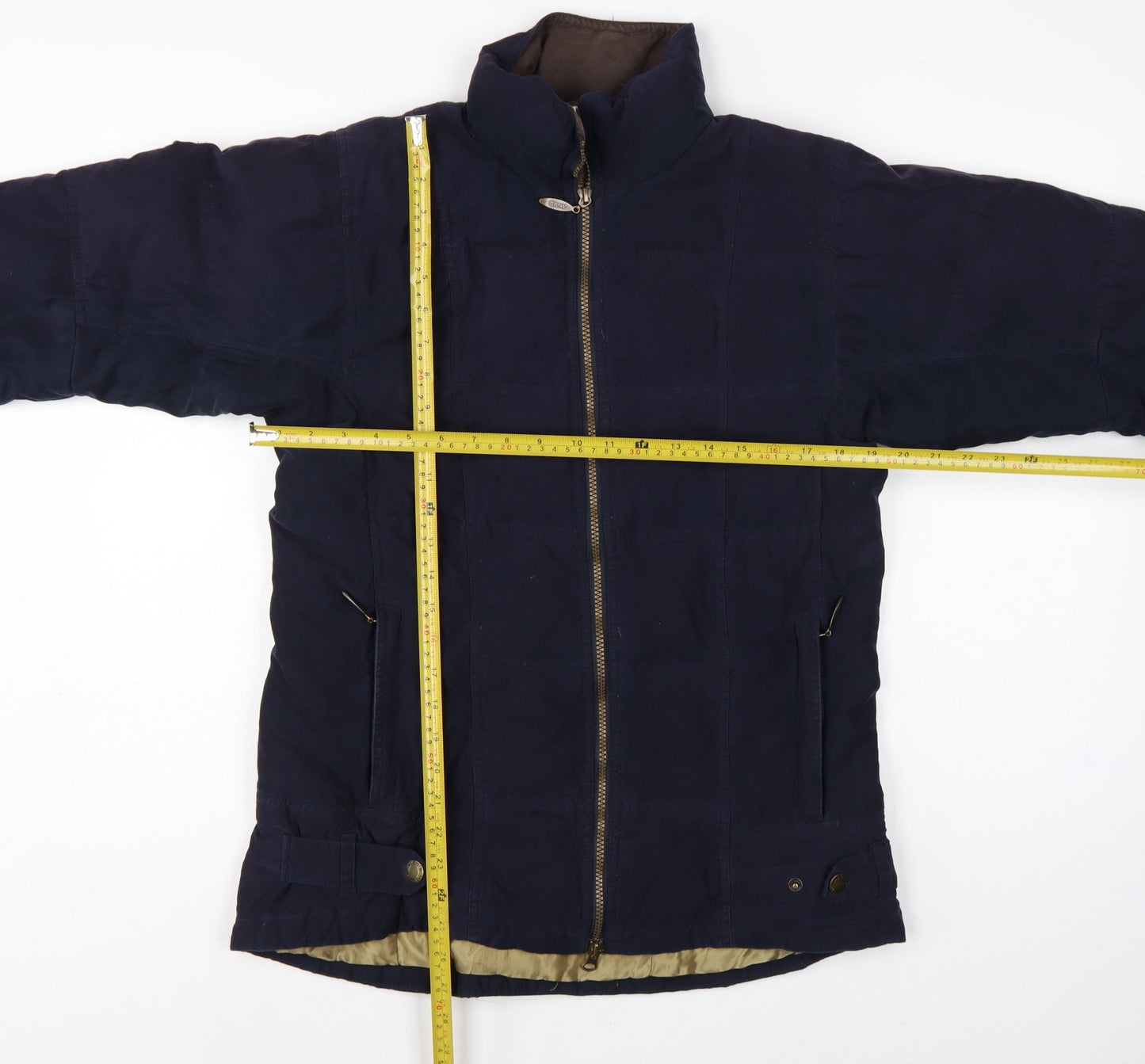 Musto Women’s Navy UK 12 Down Puffer Jacket Full Zip Insulated