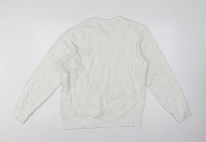 Uniqlo U Keith Haring Unisex White M Pullover Sweatshirt Embroidered