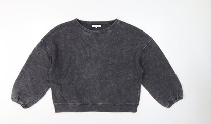 Sandwich_ Women’s Grey Washed Oversized Balloon Sleeve Sweatshirt L