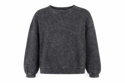 Sandwich_ Women’s Grey Washed Oversized Balloon Sleeve Sweatshirt L