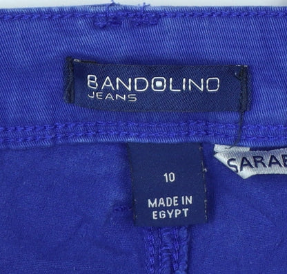 Bandolino Women Blue Size 10 Skinny Stretch Mid Rise Jeans