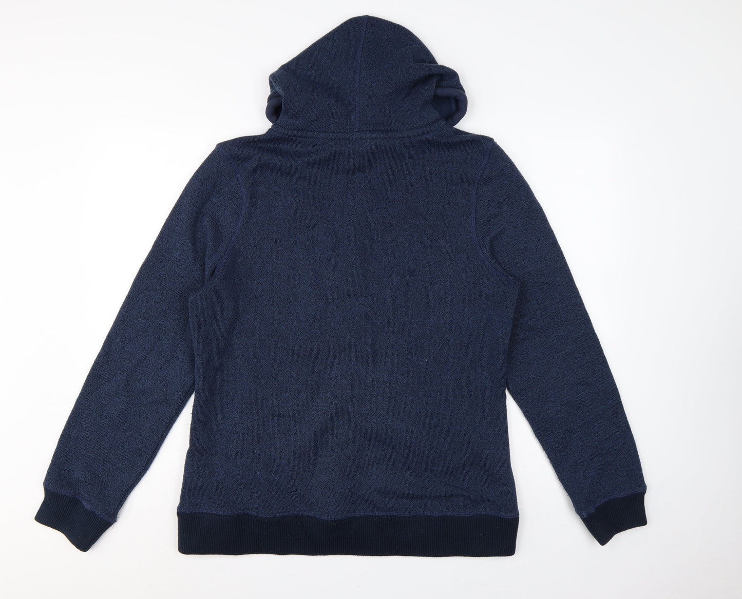 Weird Fish Unisex Adults Blue UK 14 Full Zip Fleece Hoodie