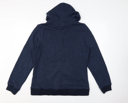 Weird Fish Unisex Adults Blue UK 14 Full Zip Fleece Hoodie